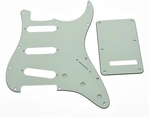 Miniatura 13 de KAISH - Golpeador de 11 agujeros estilo ST/Strat SSS con placa trasera ST y cubierta de trémolo para Stratocaster de EE. UU./México/Strat en perla