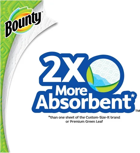 Miniatura 4 de Bounty Select-a-Size - Toallas de papel, color blanco, 12 rollos (paquete de 1)