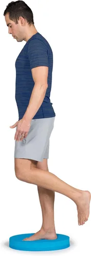 Miniatura 3 de OPTP Entrenador de estabilidad: almohadillas de equilibrio de espuma grandes para terapia física, fitness, pilates, yoga y danza, almohadilla