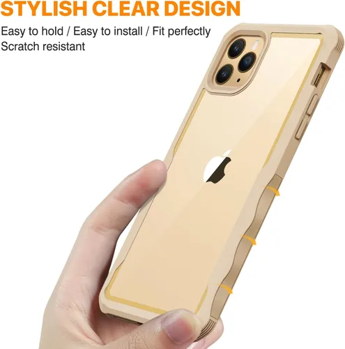 Miniatura 7 de CENHUFO Funda de privacidad para iPhone 11 Pro, funda de cuerpo completo con protector de pantalla de privacidad de vidrio templado 9H integrado