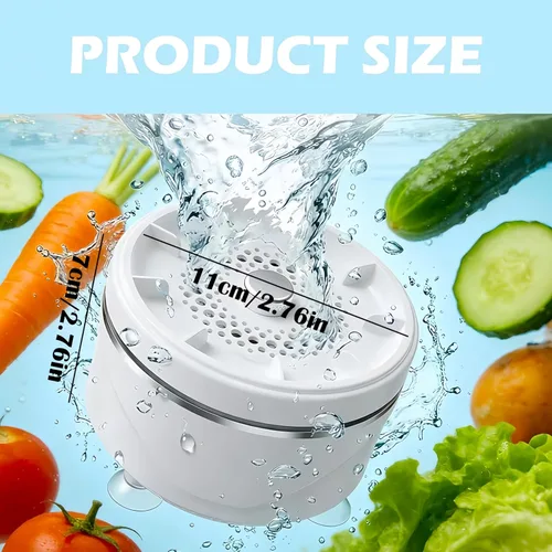 Miniatura 2 de Lavadora de frutas y verduras, purificador de verduras, electrólisis de titanio, máquina de limpieza de frutas y verduras, dispositivo limpiador