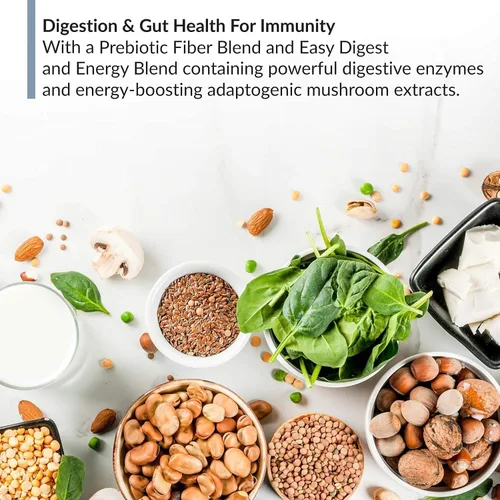 Miniatura 5 de BioTrust Metabo Greens Superfood Powder - Polvo súper verde, mezcla de frutas y verduras con espectros clínicamente estudiados, sin OMG, sin soja