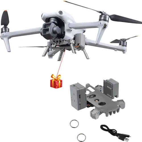 Dispositivo de sistema Airdrop para DJI Air 3 Drone Airdrop liberación de carga útil dispositivo del sistema para Air 3 lanzador entrega transporte