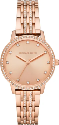 Michael Kors Melissa - Reloj de acero inoxidable para mujer Oro rosa