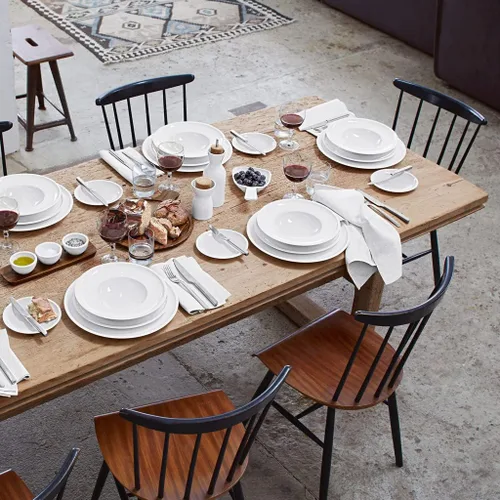 Miniatura 4 de Villeroy & Boch Artesano Original - Plato de ensalada, 8.5 pulgadas, porcelana premium, color blanco