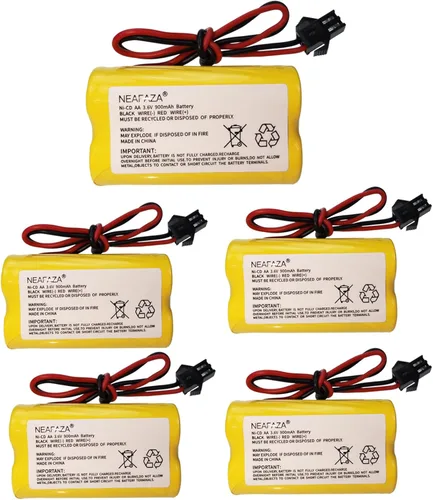 Señal de salida NiCd de 3.6 V, 900 mAh, luz de emergencia, repuesto de batería compatible con Lithonia ELB B001 ELBB001 ELB-B001 Lithonia EU2 LED