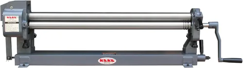 Miniatura 12 de KAKA INDUSTRIAL Máquina de rollo deslizante, 24 pulgadas de ancho 22-Ga. (0.03 pulgadas) de capacidad de acero grueso, rodillo de chapa manual