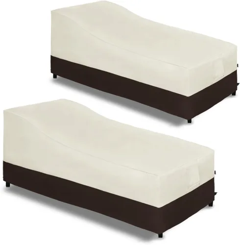 Miniatura 10 de Easy-Going Funda Impermeable para Tumbona de Patio Resistente a Rayos UV Fundas para Tumbonas de Exterior con Costuras Selladas con Cinta