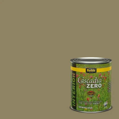 Miniatura 147 de Rodda Paint CASCADIA XL - Pintura satinada exterior e imprimación en uno, 1 galón, hoja de aloe