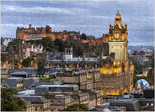 Miniatura 7 de MyPuzzle Edinburgh Scotland - Rompecabezas prémium de 1000 piezas, fabricado en Estados Unidos