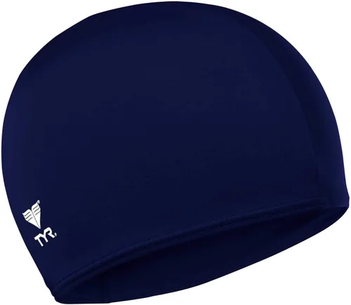 Miniatura 2 de TYR Gorro de natación de fibra de licra para adultos