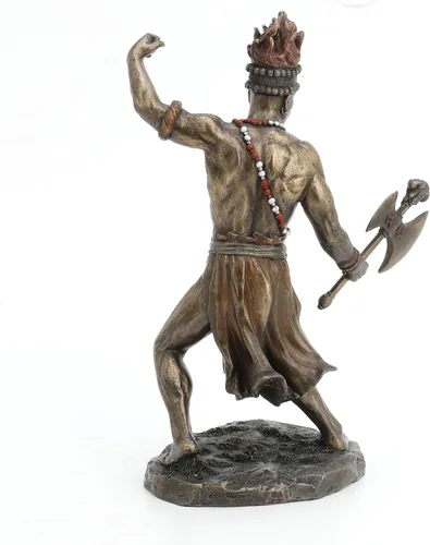 Miniatura 7 de Dios africano del rayo y la guerra Chango Shango Estatua Vudú Santeria