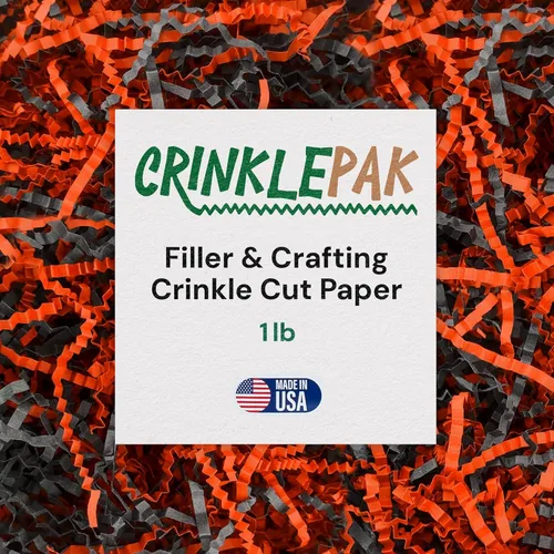 Miniatura 34 de Relleno de papel arrugado de 10 libras fabricado en EE. UU. Relleno de papel triturado para embalajes de envío, envoltorios de regalo, excelente