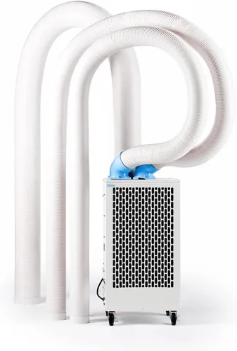 Miniatura 10 de Uninex SAC3000 KOOLZONE - Enfriador de puntos móvil para interiores y exteriores, 10,236 BTU KOOLZONE con conducto de extensión de calor ED3H