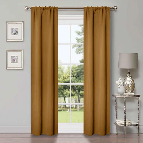Miniatura 72 de Superior Cortinas Opacas, Oscurecimiento de Habitación, Dormitorio, Cortinas, Cocina, Acentos de Ventana de Sala de Estar, Bloqueo Solar, Térmico