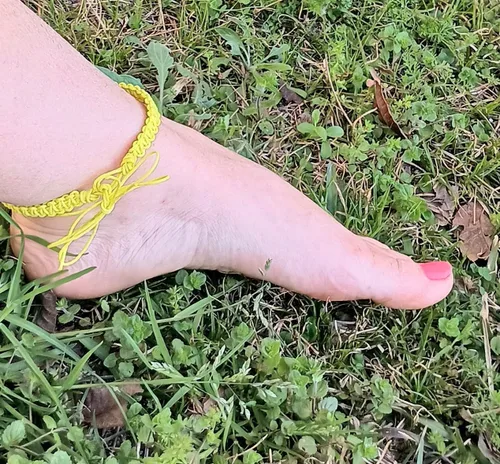 Miniatura 36 de Hemp Anklet Adjustable Tie On