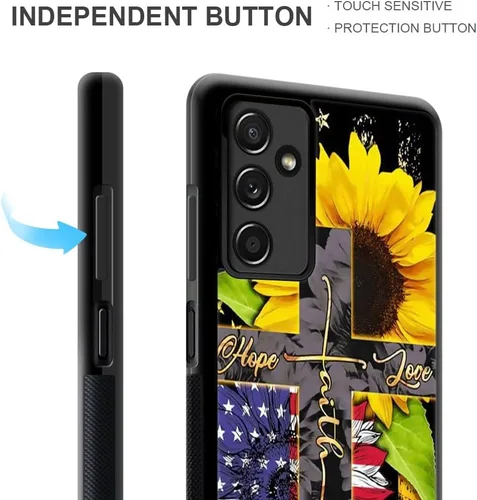 Miniatura 3 de ZHEGAILIAN Funda compatible con Samsung Galaxy A14 5G, antideslizante, de poliuretano termoplástico suave, a prueba de golpes, compatible