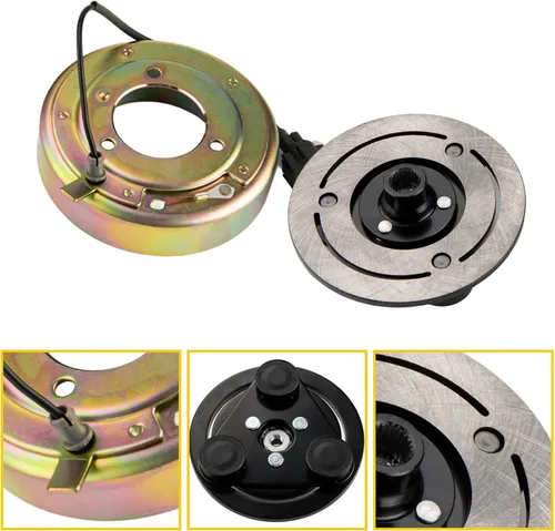 Miniatura 2 de 58544 ZonCar Kit de embrague de compresor A/C de repuesto para Murano 2003-2007, kit de embrague de compresor de CA bobina de polea