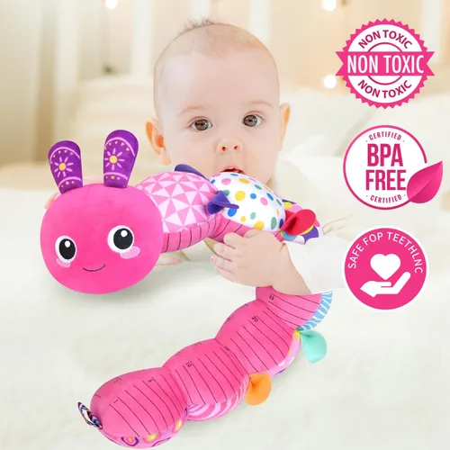 Miniatura 5 de KMUYSL Juguetes para Bebés 0-6 6-12 Meses, Juguete de Peluche Musical Sensorial de Animales para 0 1 2 3 4 5 6+ Meses, Juguete de Peluche