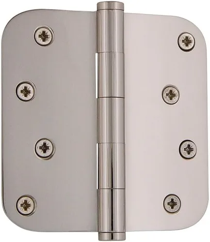 Miniatura 11 de Grandeur Hardware 824304 Bisagra residencial con punta de bellota de 3.5 pulgadas con esquinas de radio de 5/8 pulgadas en peltre antiguo
