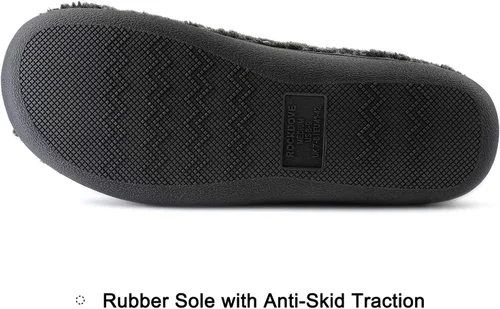 Miniatura 5 de RockDove - Pantuflas Nomad con espuma viscoelástica para hombre