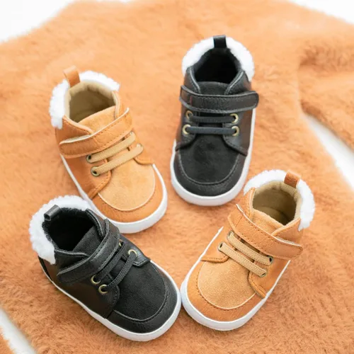 Miniatura 2 de KaKaKiKi - Tenis de lona para bebé, infante, niños, tenis con suela de goma antideslizante, tenis de caramelo caminantes, primerizos, precaminando