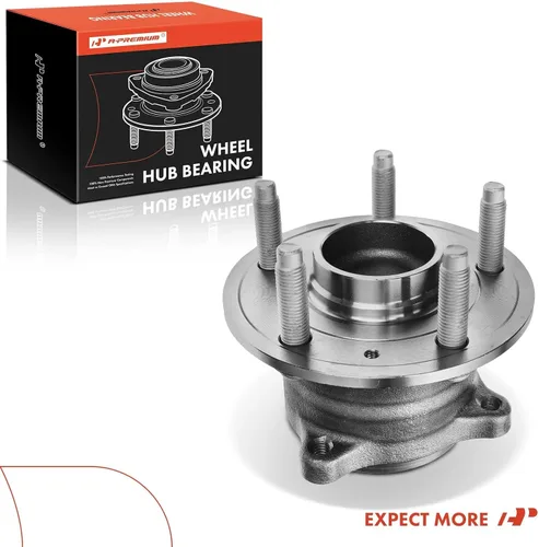 Miniatura 9 de A-Premium Cojinete de rueda trasera y conjunto de cubo con 5 lengüetas compatible con Chevrolet Cruze 2016 2017 2018 2019