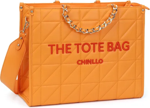 Miniatura 12 de Chinllo - Bolso de mano para mujer, bolsa satchel con asa superior y correa para el hombro