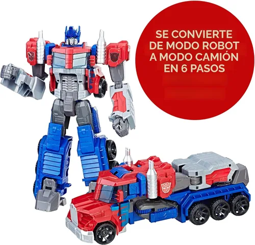 Miniatura 2 de Transformers heróicos juguetes Optimus Prime figura de acción- Figura de acción atemporal de gran escala, cambia en el camión de juguete - Juguetes