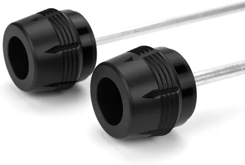 Miniatura 6 de MOWOK Para Kawasaki Z900 Z900RS Z900SE 2017-2025 2024 2022 2023 Z 900 Rueda de motocicleta Protector anticolisión Eje delantero Horquilla Negro