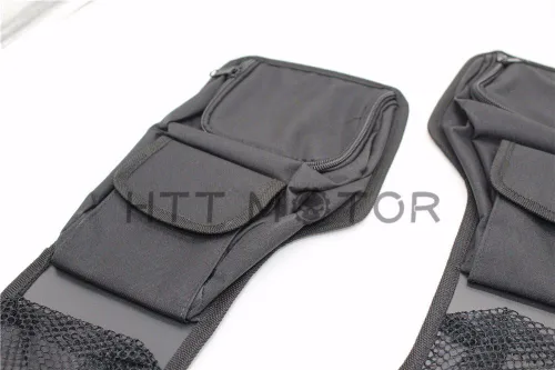 Miniatura 5 de LA01 - Juego organizador de tapas de alforja compatible con Harley Davidson Touring modelos 93-13