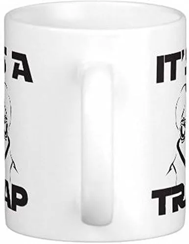 Miniatura 2 de Taza de café de cerámica It's A Trap de 11 oz Quick Mugs 2 U