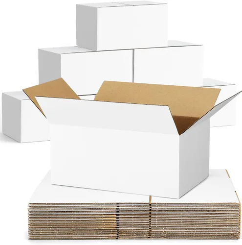 Miniatura 19 de Paquete de 40 cajas de envío pequeñas de 6x4x4, cajas de cartón corrugado para embalaje para pequeñas empresas, cajas marrón para envíos por correo