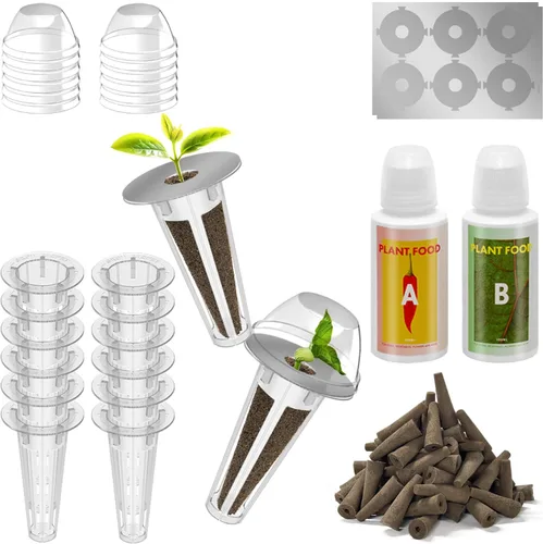 Miniatura 16 de inbloom Kit de vainas de semillas verdes para ensalada orgánica para AeroGarden, sistema de cultivo hidropónico Ahopegarden, alimento bajo