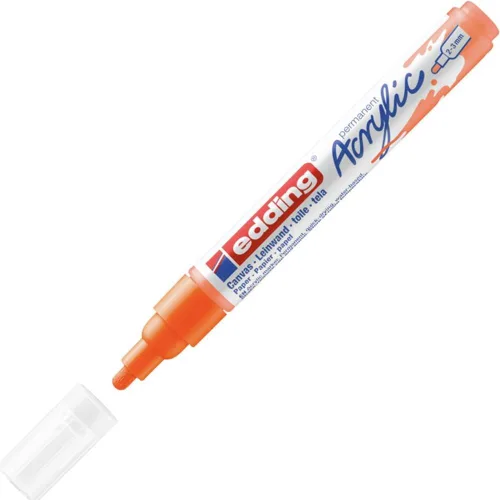 Miniatura 18 de edding 5100 Medium Grey-1 Punta redonda impermeable de 0.079-0.118 in, pintura acrílica para dibujar sobre lienzo, papel de arte y marcadores