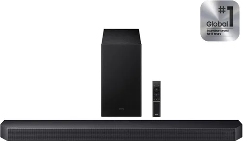 Miniatura 4 de Samsung Barra de sonido de la serie Q (modelo 2025), barra de sonido HW-Q600F de 3.1.2 canales con subwoofer inalámbrico, compatible con Dolby