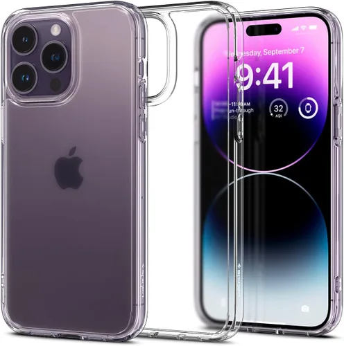 Miniatura 75 de Spigen Funda para iPhone 12 Mini, ultra híbrida, sin anillo magnético, antiamarilleo, transparente