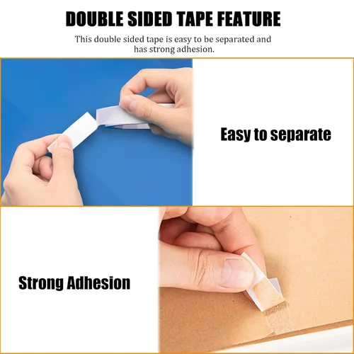 Miniatura 4 de Cinta de Doble Cara para Manualidades, Cinta de Doble Cara para Artes, Suministros para Álbumes de Recortes, Fotografía, Caja de Regalos, Álbum