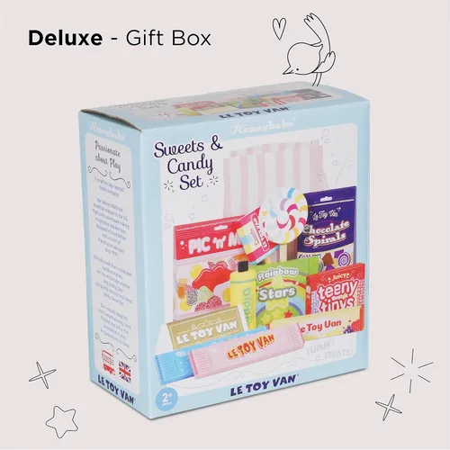 Miniatura 9 de Le Toy Van - Juego de comida de madera para jugar con dulces de simulación Juguete de madera para niños Ideal como regalo - Adecuado