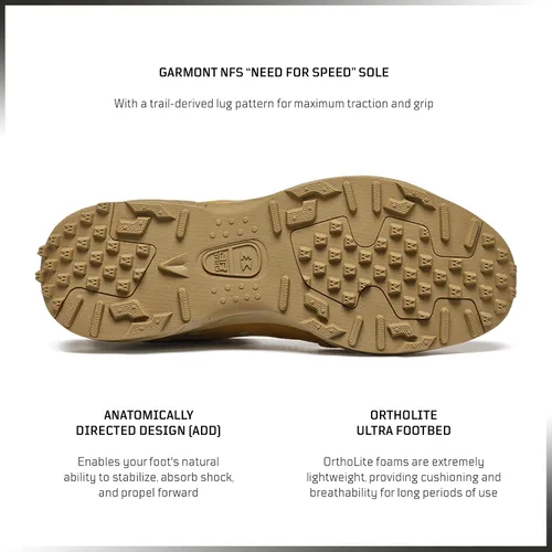 Miniatura 3 de GARMONT TACTICAL T8 NFS 670 T.A.A. Military Combat Boots for Men and Women, Army, Air Force, T.A.A., AR670-1 and GSA Compliant Footwear