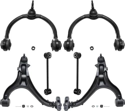Miniatura 272 de Detroit Axle - Kit de extremo delantero para Chrysler 300 Dodge Charge Challenger 2011-2023, 2 brazos de control inferiores traseros 2 rótulas