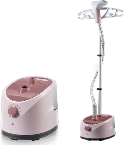 Vaporizador para ropa de pie, 2000 W de tamaño completo potente vaporizador de ropa, tanque de agua de 1.8L para vaporizar arrugas, vaporizador