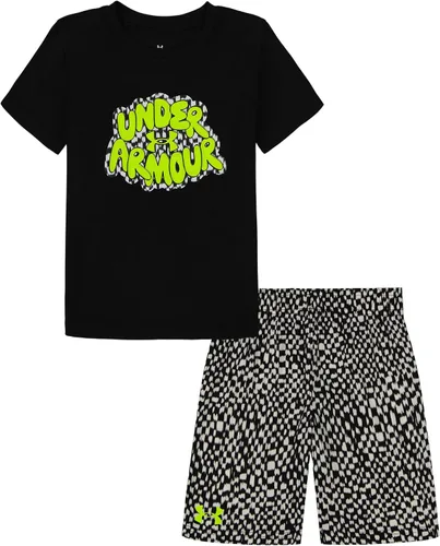 Miniatura 31 de Under Armour baby-girls Ua Terrazzo Leopard Heart SetShort Set