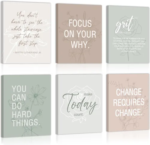 Miniatura 21 de CHDITB Decoración de aula de libros de lectura, citas inspiradoras, impresión artística de pared para niños, 12 x 16 pulgadas, libros motivacionales