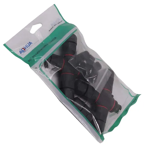 Miniatura 9 de AOHUA Caja de conexiones de 4 vías de 3 pines IP68 impermeable conector de cable de alimentación Ø5.0.000 in - 0.374 in Rango (CA 300 V, 20 A), UL
