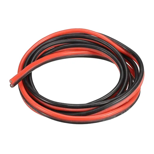 Miniatura 11 de MECCANIXITY Alambre de calibre 8, 2 conductores, alambre de silicona paralelo de 8 AWG, alambre eléctrico de cobre estañado de 4.9 ft/5 pies