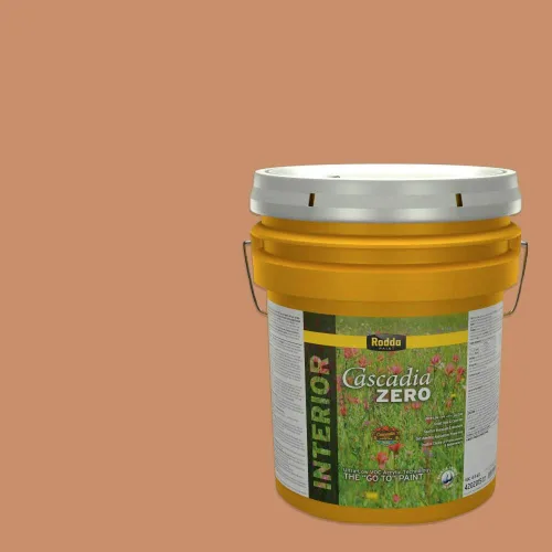 Miniatura 107 de Rodda Paint CASCADIA ZERO - Pintura plana e imprimación para interiores en uno, cuarto de galón, crema de ballet