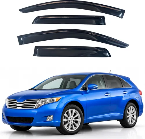 Miniatura 260 de Visor para ventana IG para Hyundai Venue 2020-2023, protector contra la lluvia, adhesivo extra duradero, deflector de viento para lado