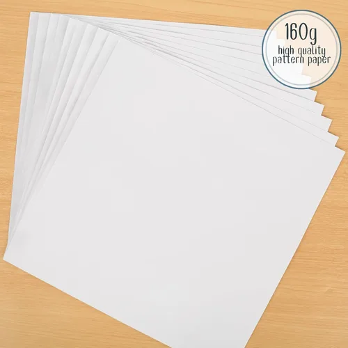 Miniatura 5 de Whaline 24 piezas de papel con patrón de acuarela de Navidad rojo y verde, papel especial a rayas de lunares de doble cara para manualidades