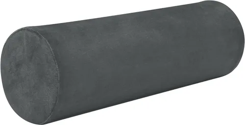 Miniatura 32 de Almohada cervical azul claro y verde azulado para aliviar el dolor de cuello, almohada redonda para el cuerpo, almohada de apoyo lumbar para cama